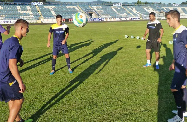 Matej Palčič (drugi z leve) še ostaja v igri za prestop v Maribor.
