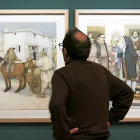Ilustracije Rudija Skočirja za Pregljeve Tolmince  