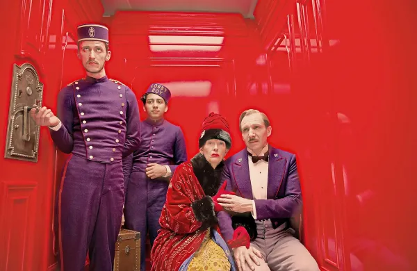 Filma Fantovska leta in Grand Budapest hotel (na fotografiji) sta bila razglašena za najboljša na letošnji 72. podelitvi filmskih in televizijskih nagrad zlati globus v Hollywoodu.