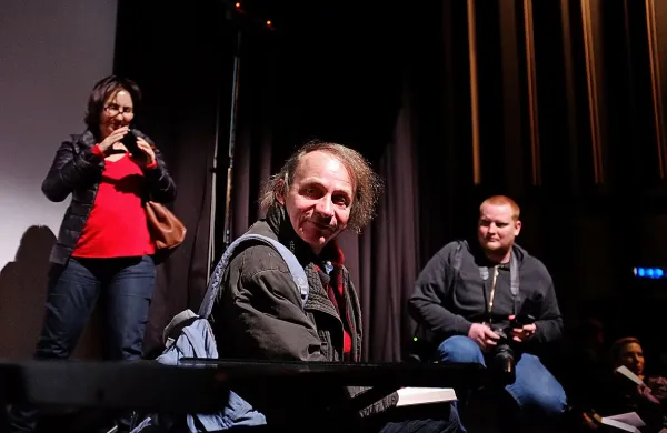 Michel Houellebecq v ljubljanskem Kinu Šiška lani