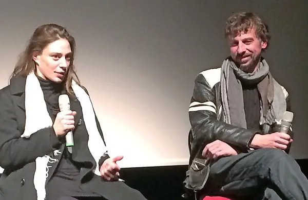 Jan Cvitkovič in Medea Novak.