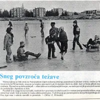 Kjer danes stojijo trgovine, je bilo pred 30 leti drsališče za koprsko mladež.