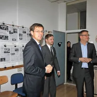 Predsednik vlade Miro Cerar na Primorskih novicah.