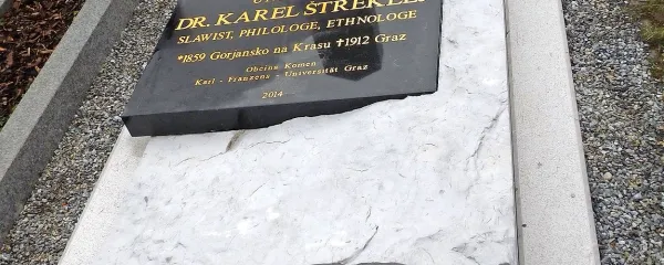 Po dolgih 42 letih ima Štrekelj spet nagrobnik.