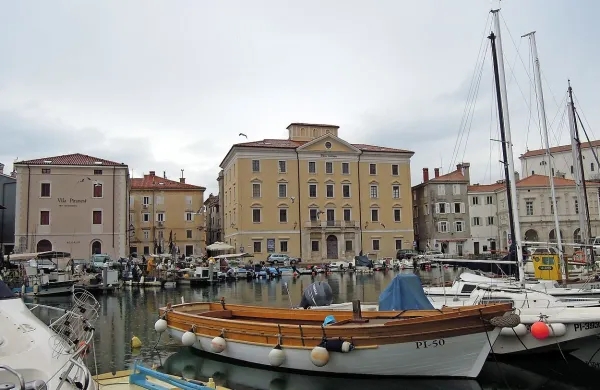 Palača Trevisini je v lasti Adriatic Slovenice, ki jo skuša prodati za 3,1 milijona evrov. 