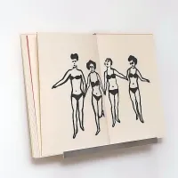 Petra Varl: Serigrafije, 2010, knjiga umetnice, barvni sitotisk