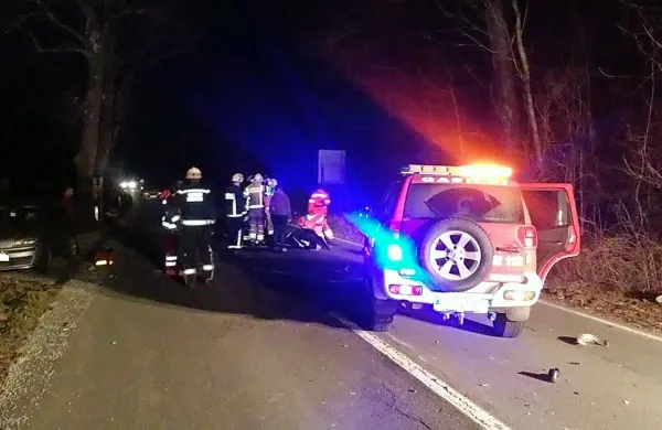 V soboto zvečer se je približno sto metrov izven Kobarida zgodila tragična nesreča.