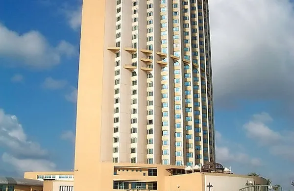 Luksuzni hotel Corinthia v libijski prestolnici Tripoli.