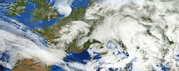 Prizemni ciklon je včeraj popoldne zapuščal naše kraje.