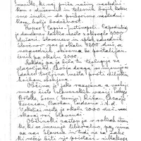 Začetek pisma, ki opisuje, kako so pred stotimi leti živeli v Kopru. Celotno pismo lahko preberete na povezavi  v članku.