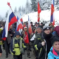 Med več kot 600 pohodniki letošnjega igmanskega marša je bilo tudi kakšnih sto Slovencev.