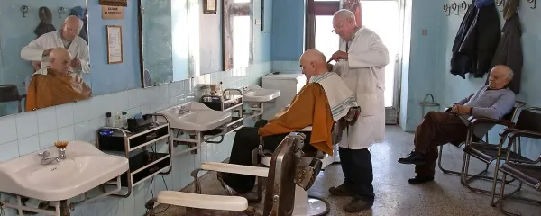 Britev mu nikoli ni zdrsnila