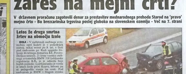 Dobrih deset let je trajalo, preden so mejni prehod Starod le postavili na pravo mesto ... 