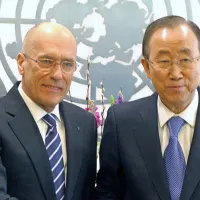 Ban Ki Moon in Igor Simčič