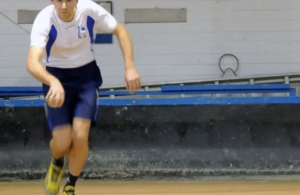 Balinar Hrasta Martin Zdauc je proti Košani v brzincu zadel kar 45 krogel. 