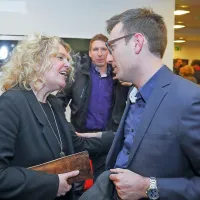 Jadranka Mičić, vodja protokola v izolski občini, s partnerjem Zoranom.