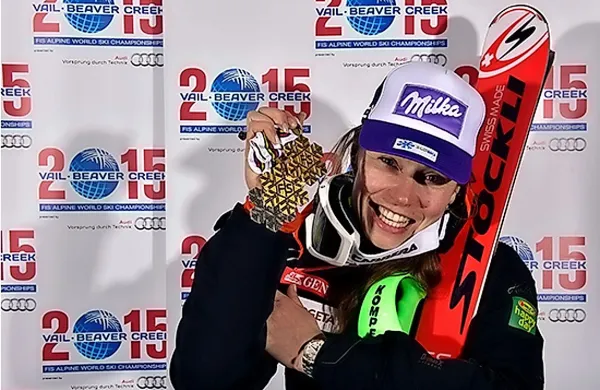 Serijska šampionka Tina Maze