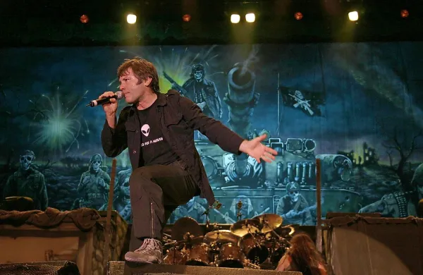 Iron Maiden leta 2007 v Ljubljani.