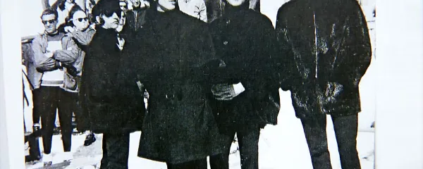 Člani skupine The Beatles pred 50. leti v Obertauernu
