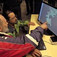 Franciscejski kataster Krasa v podobi digitalnega 3D-modela reliefa, obogaten s katalogom zanimivosti, je   ob prvi predstavitvi javnosti požel veliko zanimanja.
