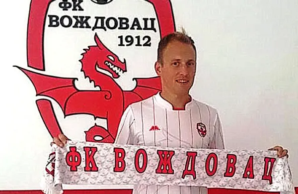 Davor Škerjanc je z igranjem pri Voždovcu zelo zadovoljen.