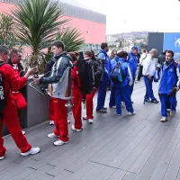Pred dvorano Bonifika se te dni zbirajo športniki z za dvoranski šport razmeroma nenavadno opremo.