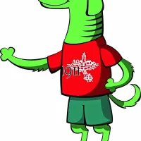 Osnutek nove maskote  izobraževalnih dejavnosti  je izdelal Rok Kleva Ivančič iz Izole. 