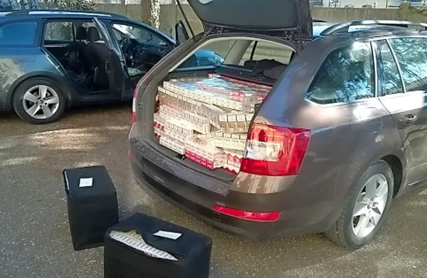 Tihotapila  250 kilogramov cigaret