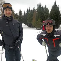 Vasilij Sedej in Matjaž Kosmač sta upravičeno zadovoljna.