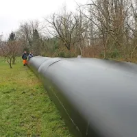 Inovativno  protipoplavno zaščito bodo predstavili v soboto v Mirnu. 