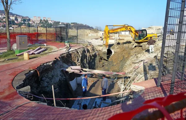 Na Bonifiki bodo spojili meteorno kanalizacijo