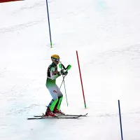 Štefan Hadalin (SK Dol Ajdovščina) včeraj premiernega nastopa v Kranjski Gori ni zdržal do konca.