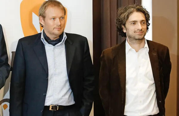Peter Polič in Jannis Samaras sta  decembra še skupaj nastopala za nakup Radenske, včeraj pa ne več. 