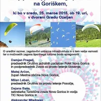Okrogla miza PN: Nadaljnji razvoj jadralnega padalstva na Gori&scaron;kem