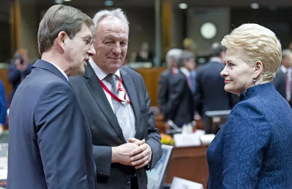 Miro Cerar, Rado Genorio, Dalia Grybauskaite