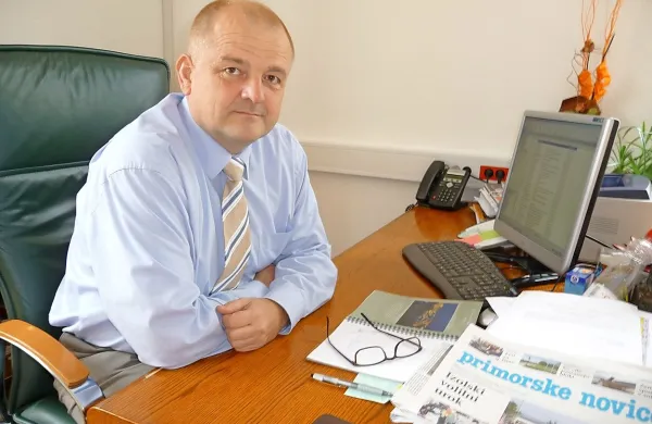 Kobariški župan Robert Kavčič.