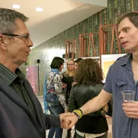 Janez Dolinar, eden nekdanjih najprepoznavnejših glasov 
nacionalnega radia, je čestital Romeu Grebenšku, prepričljivemu mlademu Jermanu, še polnemu idealov.  