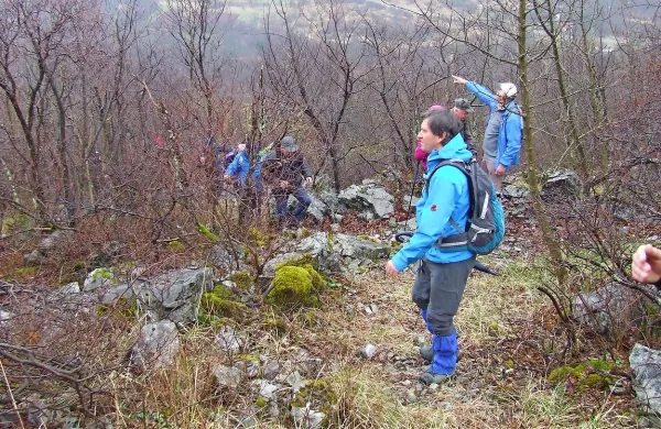 Pohoda so se udeležili bivši miličniki iz oddelka milice 
Komen, člani društva Komenski Kras 91 in pohodniki društva 
Kraški gadi. 