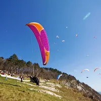 V zraku hkrati več kot 200 padalcev