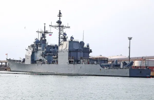 Križarka Normandy je ena najbolj izpostavljenih bojnih ladij 
ameriške vojske. 