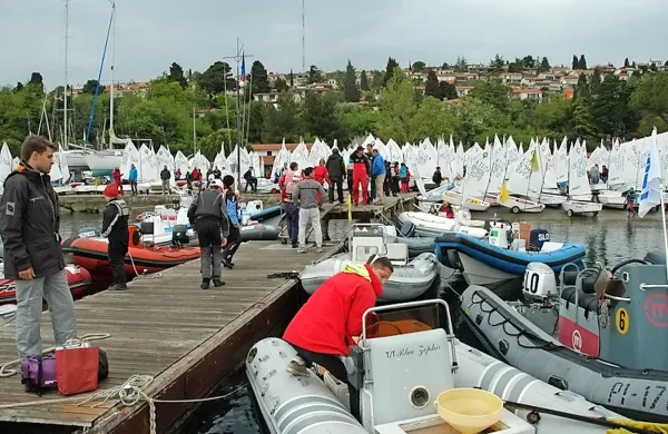 V Portorožu in Izoli je dogajanje na morju živahno že ves 
teden