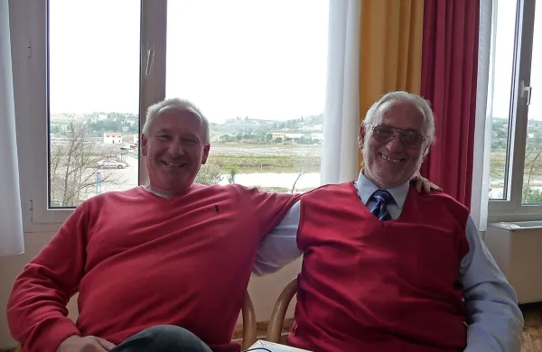 Poslovna partnerja Niko Krajnc (levo) in Branko Šmon 