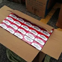V  zabojniku iz Kitajske je bilo 11,5 tone cigaret znamke 
marlboro.