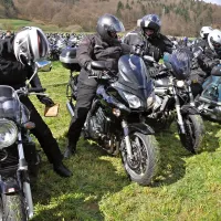 Geslo letošnjega srečanja motoristov je bilo prijateljstvo.
