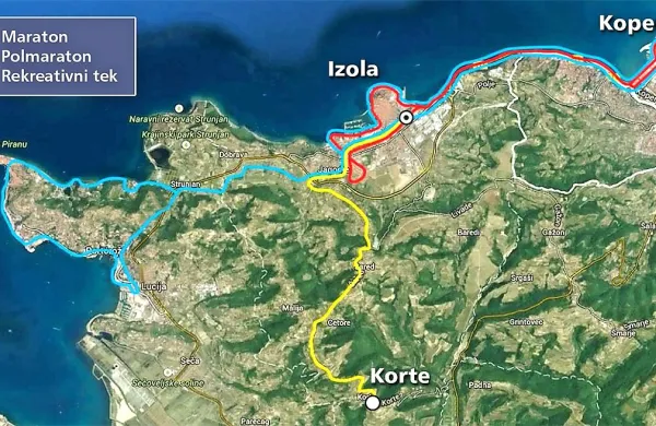  V nedeljo se bodo vse poti tekačev stekale v Izolo. 