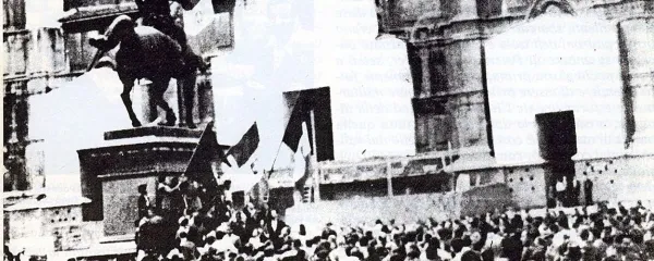 Padec fašizma v Italiji 25. julija 1943