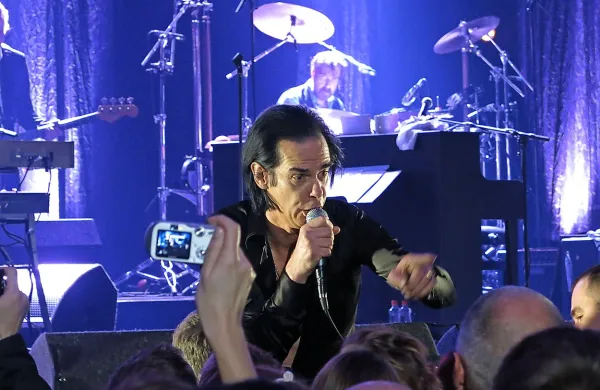 Nick Cave v hali Tivoli novembra 2013