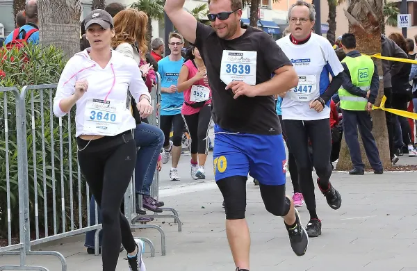 Med znanimi obrazi na lanskem maratonu je bil tudi sveže 
upokojeni jadralec Gašper Vinčec.