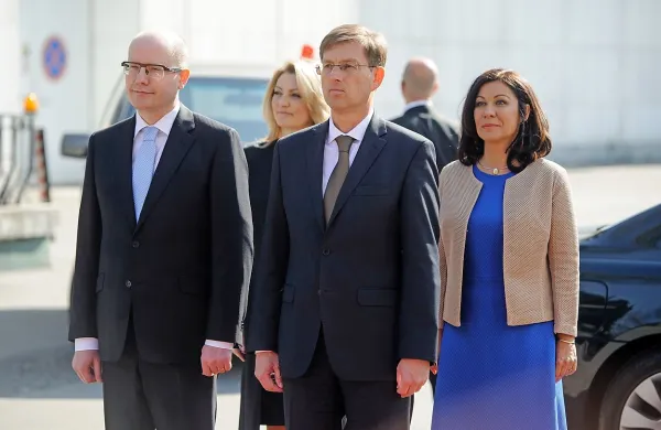 Premier Miro Cerar danes gosti češkega kolega Bohuslava 
Sobotko, ki se mudi na dvodnevnem uradnem obisku v 
Sloveniji.