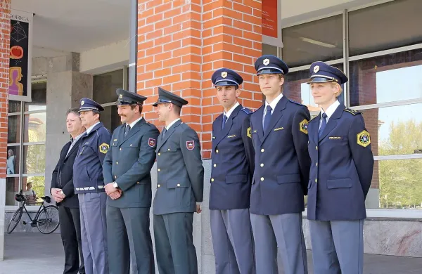 &Scaron;portniki v Novi Gorici o varnosti v prometu
